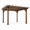 Pérgola de Madera de Pino Tratado 300x300x250cm