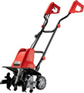 Wiltec Glebogryzarki i kultywatory, 1500 W – 220 mm, 400 obr./min, Czerwony/Czarny, Elektryczna glebogryzarka o mocy 1500 W
