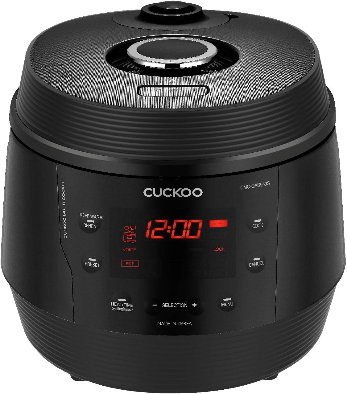 Kuchenki wielofunkcyjne CUCKOO, QAB549S, Czarny, CMC- QAB549S Multi- kuchenka – elektryczna wielofunkcyjna kuchenka, 10 trybów, CMC-QAB549S