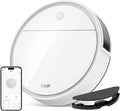 OKP Robot sprzątający, odkurzacz automatyczny, 7.7 cm, Biały – Wi-Fi, Odkurzacz, cichy, Wi-Fi / App / Alexa – 5000 Pa, 180 minut
