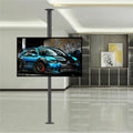 YUZDNM Uchwyty ścienne, 850 mm, 45,5 kg, Czarny – uchwyt ścienny, Szafka TV, LCD ekran, Rozmiar: 595- 850 mm – TV sufit, Regulowany przechył