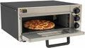 Piec do pizzy Kanbihao, 2000 W, 20 l, 220 V – Czarny/Srebrny, stal nierdzewna, timer, Elektryczny 2000 W – z timerem, 50-350°C, jednopoziomowy