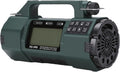 Radiostacja przenośna ZDAGELD, 19 x 7,8 x 11 cm, 5 W, Czarny – oświetlenie LED, USB, Bateria, Lampa – LCD ekran, awaryjne radio pogodowe z latarką