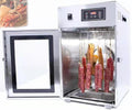Suszarka do żywności FANYING, 800 W, 110 V, 7,5 kg – Srebrny/Czarny, stal nierdzewna, timer, do kiełbas – bekonu, kurczaka, kaczki, wołowiny