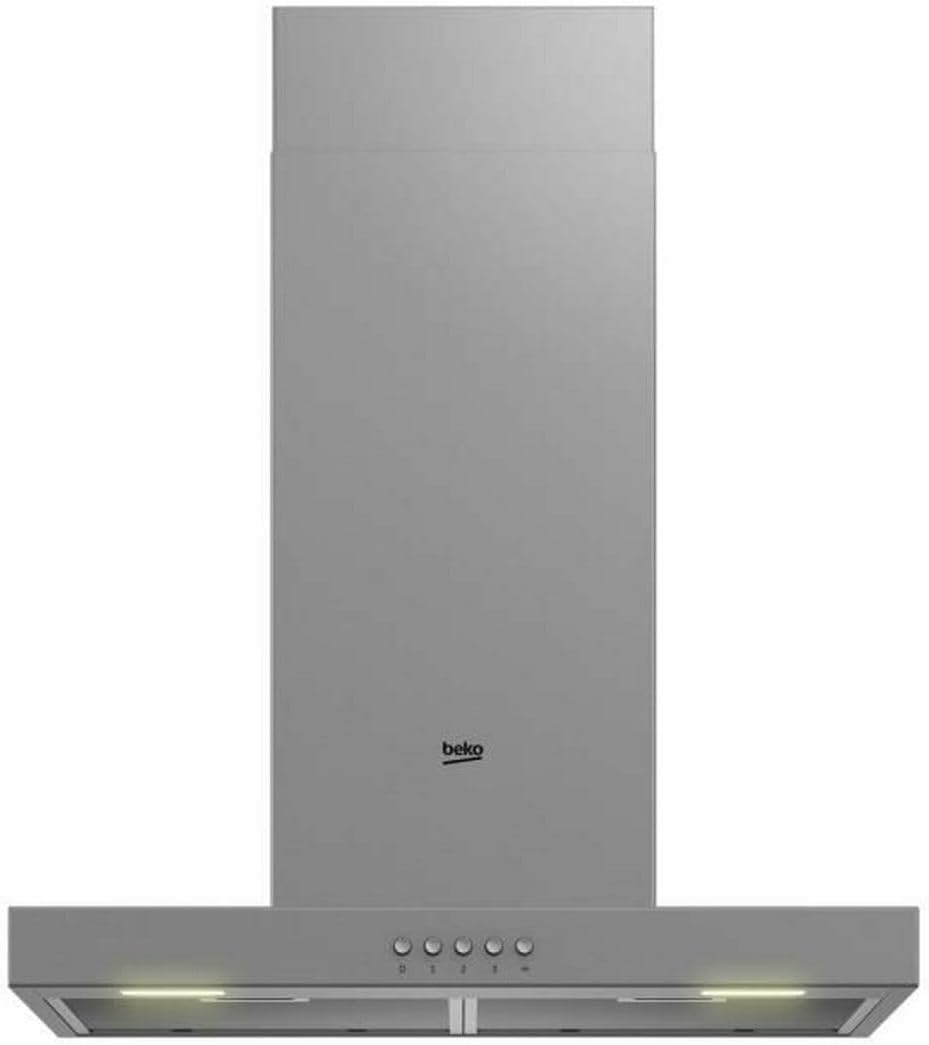Beko Okap kuchenny, BHCB61622BXH – 60 cm, 68 dB, Srebrny, stal nierdzewna – 613 m3 / h, Okap 613m3, h BHCB61622BXH, montaż ścienny