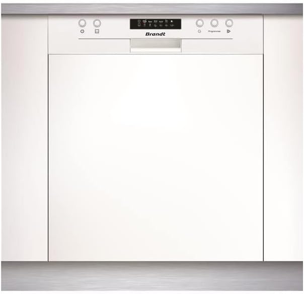 Zmywarka BRANDT – BDB424LW, 60 cm, 44 dB, Czarny – do naczyń z 60 cm BDB424LW