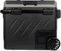 Steamy Lodówka, V/230, 12 V, 58 l – Czarny, oświetlenie LED, Bluetooth, Model V – 12 V / 230 V, E Dual Zone 61 Roller