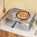 Piec do pizzy Hlixzoy, 12 cali, 120 V, Czarny / Srebrny – Piec elektryczny do pizzy 12 cali, profesjonalny, wyjmowany