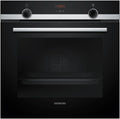 SIEMENS Piekarnik do zabudowy, HB514AER4, 59,5 cm – Czarny, iQ300 HB514AER4 Elektryczny piekarnik, efekt 3D, perfect3D gotowanie – humidClean