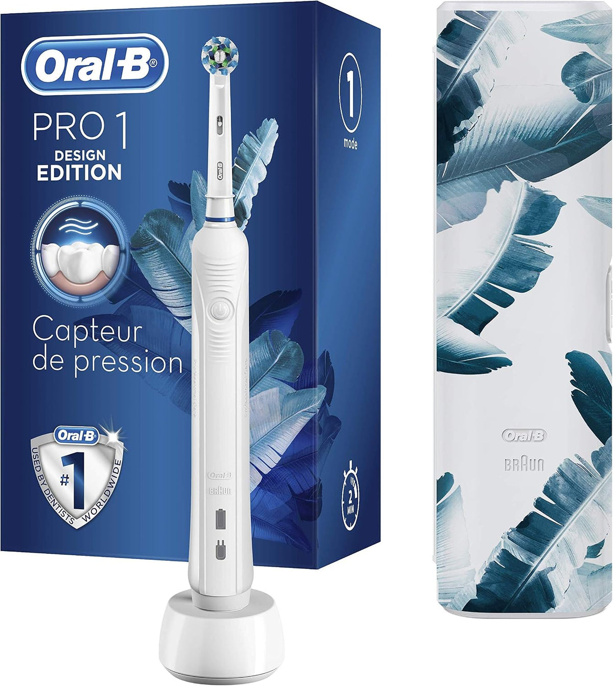 Obrót Oral-B – Biały, Czujnik, Szczotka, szczoteczka do zębów – biała