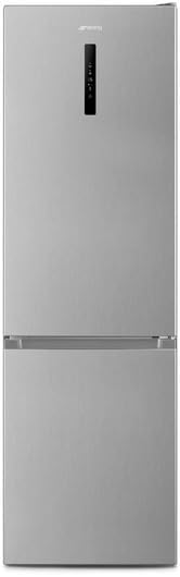 Lodówka Smeg, H200-L60 – 331 L, 9 kg/24h, Srebrny, stal nierdzewna – kombinowa 331 LT H200-L60 BEZ FROST INOX - E FC20XDNE