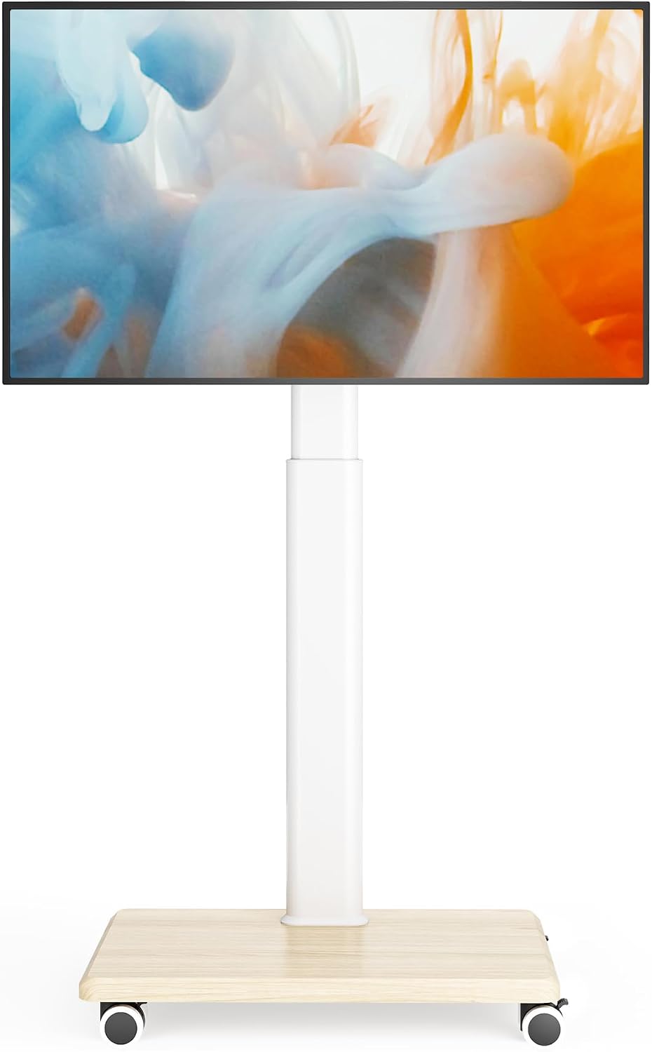 Telewizor Smart TV AX WABER, 65 cali, 40 kg – Czarny, regulowana wysokość, oświetlenie LED, Inteligentny telewizor