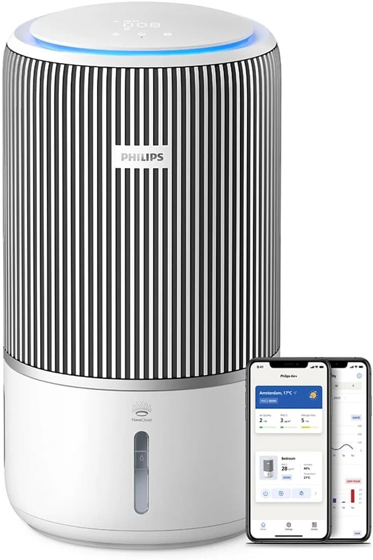PHILIPS Oczyszczacz powietrza, AC3420, 2 W – 78 m, 3.2 l, Biały, 2 w 1 – AC3420 Oczyszczacz PureProtect Water Series 3400 10