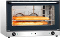 Piekarniki MBH - MAQUINARIA BAR HOSTELERÍA, 60x40 cm, 220 V, Czarny / Srebrny – Piec elektryczny, ciasto, przemysłowe, profesjonalne – MBH - 60x40
