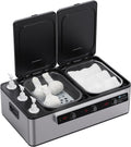 Grzejnik elektryczny Master Massage Equipment, 50 W – Czarny, 3 butelki, profesjonalny