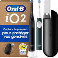 Obrót Oral-B, Czarny / Zielony, 2 Szczotki – Czarne, Oral- B Szczotki z elektrycznymi zębami iO 2, Zielone