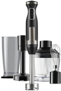 Blender BLACK+DECKER, BXHBA1500E – 1500 W, 240 V, 150 cm, Czarny / Srebrny – stal nierdzewna, ręczny, czarny, 20 prędkości + Turbo