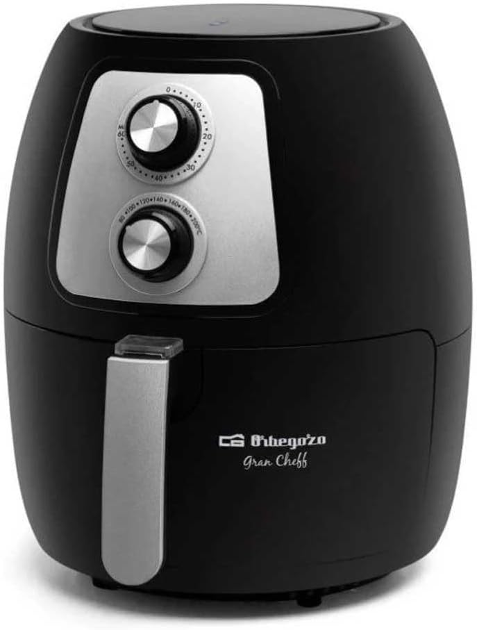 Orbegozo Zmywarka, 4 l, 1500 W, Biały – FDR 60, zegar, regulowany termostat, wyjmowany – bezolejowy 4 l