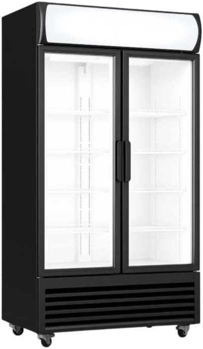 Générique Chłodziarki do napojów – 880 x 610 x 1973 mm, 568 l, Biały, chłodziarka do napojów – Generyczny gabinet napojami, 2 Aneks domofonowy