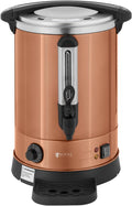 Dystrybutor gorącej wody Royal Catering, WBDW14CO – 6.1 l, 500 W, Srebrny, stal nierdzewna – L 1 RC- WBDW14CO Wine maszyna, Dystrybutor, Profesjonalne