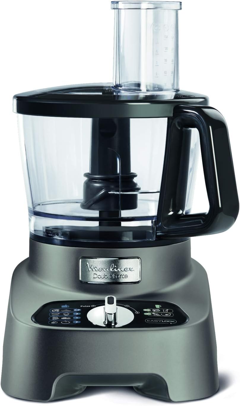 Robot kuchenny Moulinex, 2 l, 1000 W – Czarny, Blender, 31 programów, 10 Akcesoria