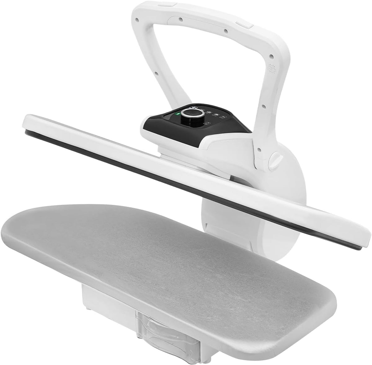 Prasy do prasowania parowego HPDTZ – 283 ml, 120 g, 2200 W, Czarny – aluminium, Prasa, prasa do prasowania parowego, 5 poziomów
