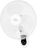 Wentylatory ścienne Orbegozo, WF0242 – 40 W, 40 cm, Biały, pilot zdalnego sterowania – Wentylator, zegar, 3 prędkości wentylacyjne