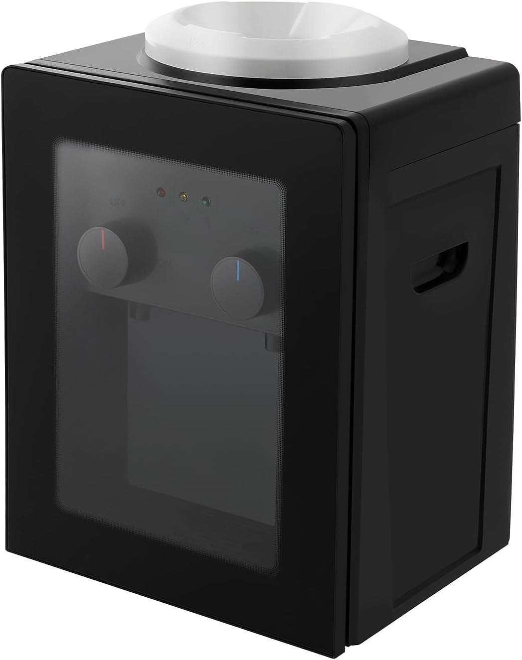 Dystrybutor wody Royyalpa, 550 W – 3,5 l, Czarny, dozownik, do biura – ciepłej i zimnej fontanny wody elektrycznej do biura