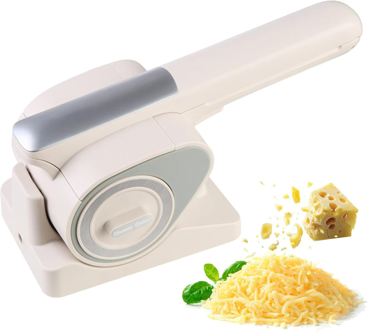 Kraty z sera elektrycznego, 2 kg, 3 W, 250 mm – Czarny, stal nierdzewna, praca bezprzewodowa, do sera – tarki do sera elektrycznego