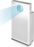 Oczyszczacz powietrza Coway – 20 dB, 34 X 16,5 x 46,9 cm, 8,7 kg, Biały – Oczyszczarka powietrza, 402 m3 / h, CADR 402, HEPA Alergy Filter