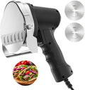 FOHERE Krajalnica, D100, 8 mm, 3800 obr./min – Czarny, 0- 8 mm D100 Knife, kebab elektryczny nóż, do jedzenia – restauracja, ogrzewanie funkcji