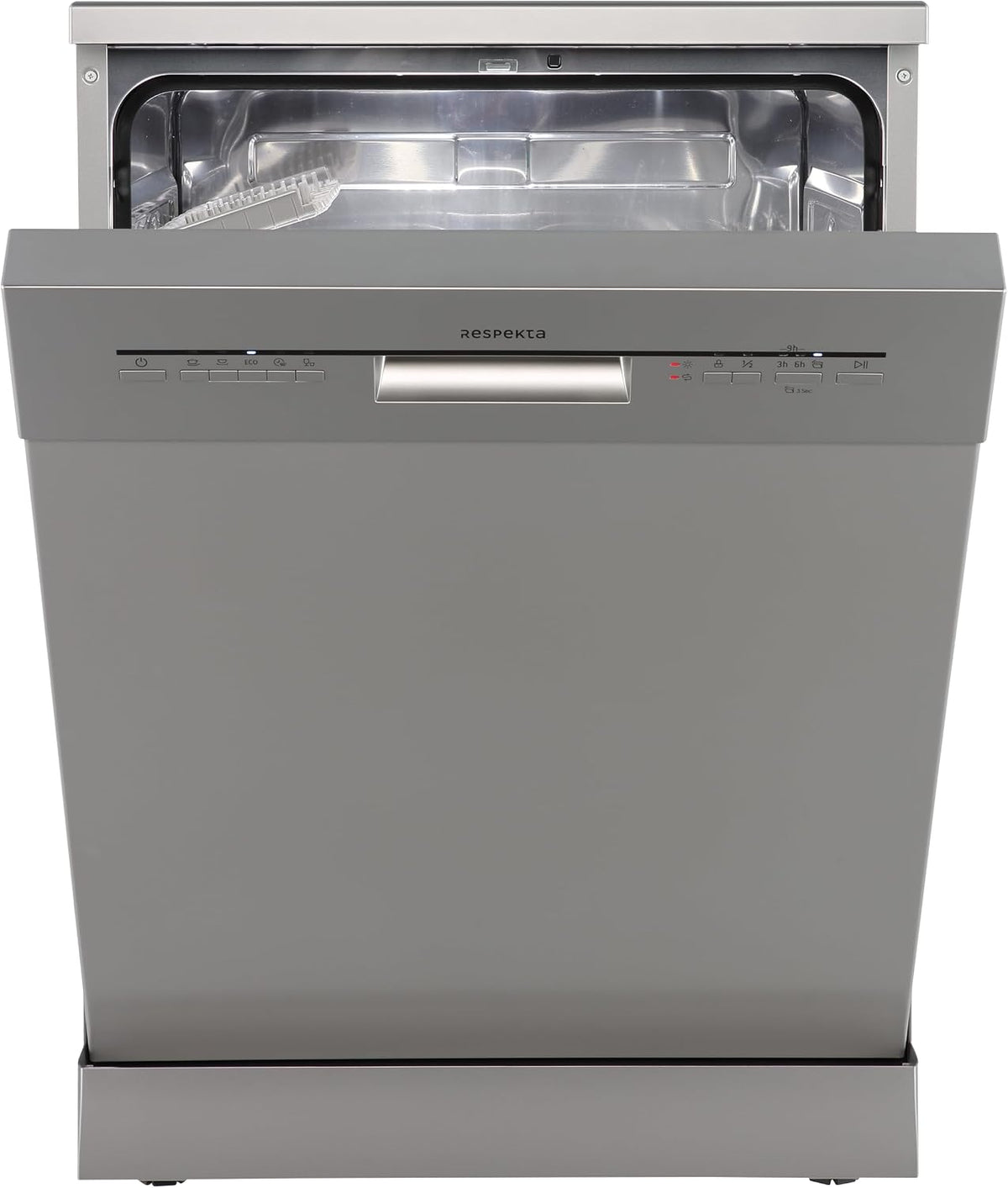 Zmywarka respekta, GSPS60SI-12 – 60 cm, 49 dB, 42,5 kg, Srebrny – Bena do zabudowy