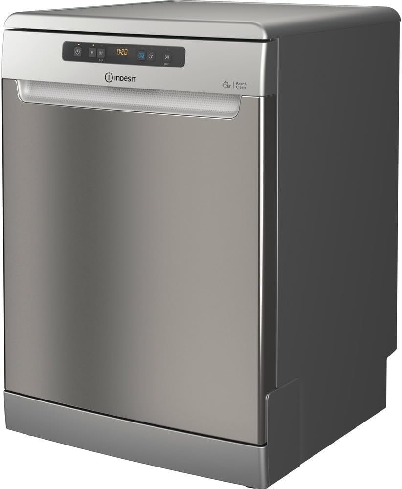 Zmywarka Indesit, 3C23, 60 cm – Biały, stojąco na zimno, 14 sztućców, DFO AX