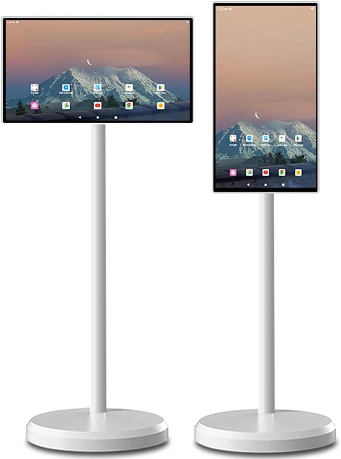 Telewizor Smart TV ZenSeFarin – 32 cali, 2.5 W, Czarny, Wi-Fi – praca bezprzewodowa, Monitor 1080p 24 in, do użytku na zewnątrz, dotykowy