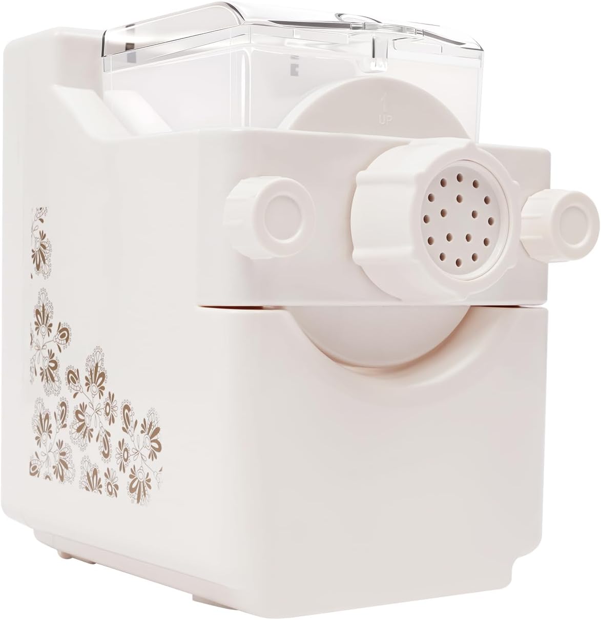 KAUITOPU Maszynki do makaronu, 180 W, 500 g – 220 V, Czarny, maszynka do makaronu, Maszyna do makaronu – do 500 g, ugniatanie w 3 minuty