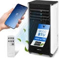 Klimatyzator Clatronic – 9000 BTU, 1050 W, 240 V, Biały/Czarny – Wi-Fi, timer, CL 3716 mobilny, moc chłodzenia 9000 BTU do dużych pomieszczeń