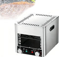 Grill ZenHailure, 203 x 299 x 116 mm – Srebrny, stal nierdzewna, elektryczny, Wsparcie – Przenośne, profesjonalne, funkcje grzewcze