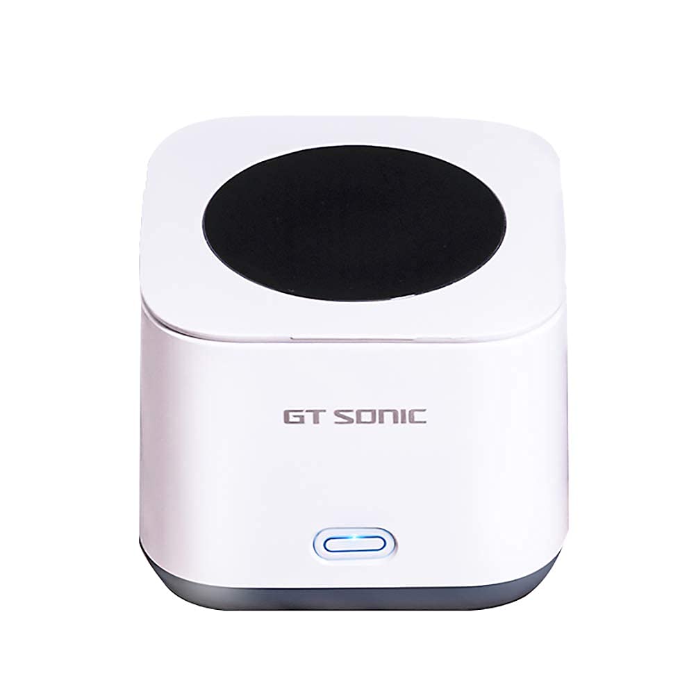 Myjka ultradźwiękowa KFGISD, 88 mm, 300 ml, Szary – Ultrasoniczny zbiornik do czyszczenia, Czyściciel, przenośny, profesjonalny