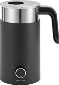 Automatyczne spieniacze do mleka ZWILLING, 400 ml, Czarny – spieniacz do mleka, Mchy mleczne, emulgator mleka, ENFINIGY