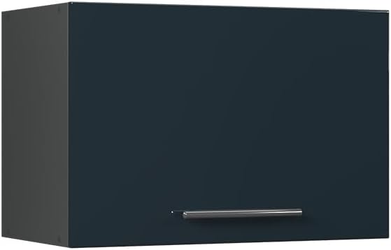 Vicco Posty kuchenne, 60 cm, Niebieski, MDF – Element Kuchnia Top Fame- Line Ciemny niebieski błysk, Antracyt 60 cm
