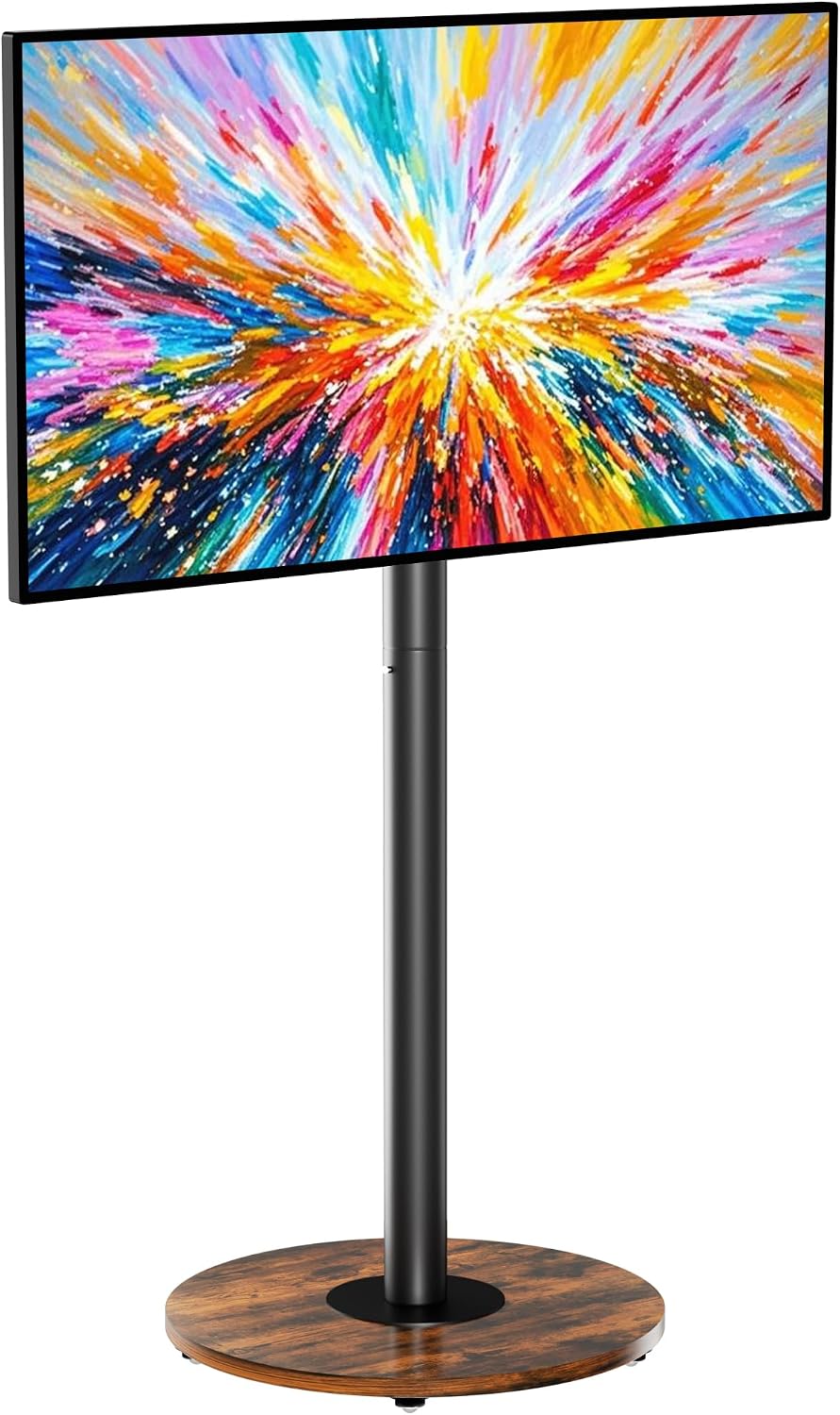 Stojaki podłogowe unho – 140 cm, Szary, MDF, Szafka TV – koła ruchome, dekoracja salonu