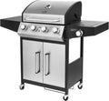 Grill Teesa, 15 kW, 41,8 x 20,5 cm – 863 g, Srebrny/Czarny, stal nierdzewna