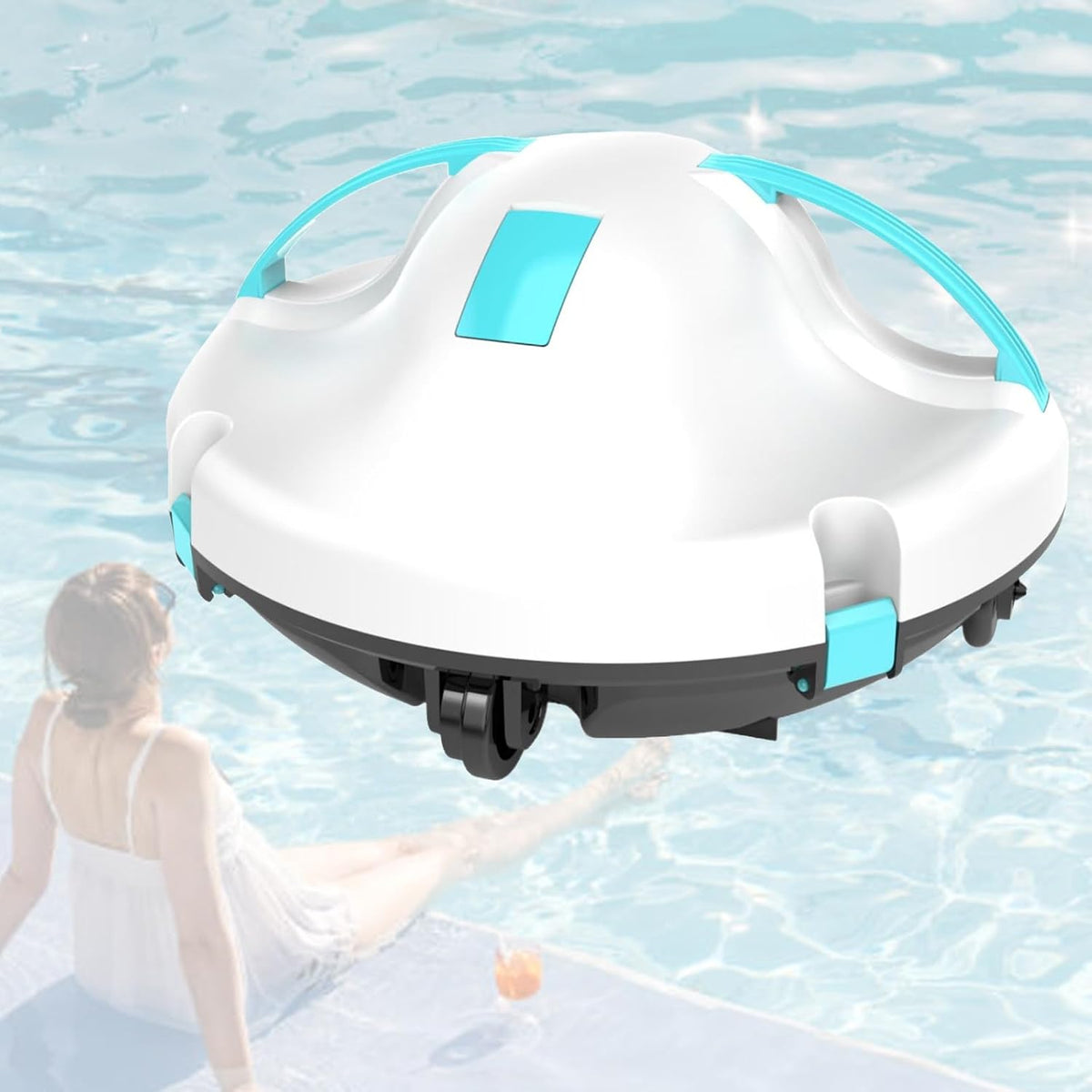 Robot sprzątający VNATWGOO, odkurzacz automatyczny – 330 x 330 x 175 mm, 3,5 kg, Czarny, praca bezprzewodowa – Robot próżniowy, Profesjonalny
