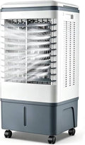 WJIANBIN Klimatyzator przenośny, klimatyzator mobilny – 25 l, 375 x 330 x 780 mm, 240 V, Biały – Chłodziarka, przenośna, przemysłowa, 3 prędkości