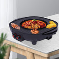 Dekltus Grill, W/26, 2 W – 26 cm, 3 l, Czarny, aluminium – 2 w 1, Elektryczny Hot Pot 2 w 1, wielofunkcyjny garnek hotpot 2000 W/26 cm Ø/3 l, tajski