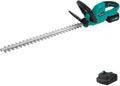 VONROC Nożyce do żywopłotu, 20 V – 520 mm, 4,0 Ah, Czarny/Turkusowy/Srebrny, praca bezprzewodowa – Akumulatorowe 20 V, ostrze 520 mm