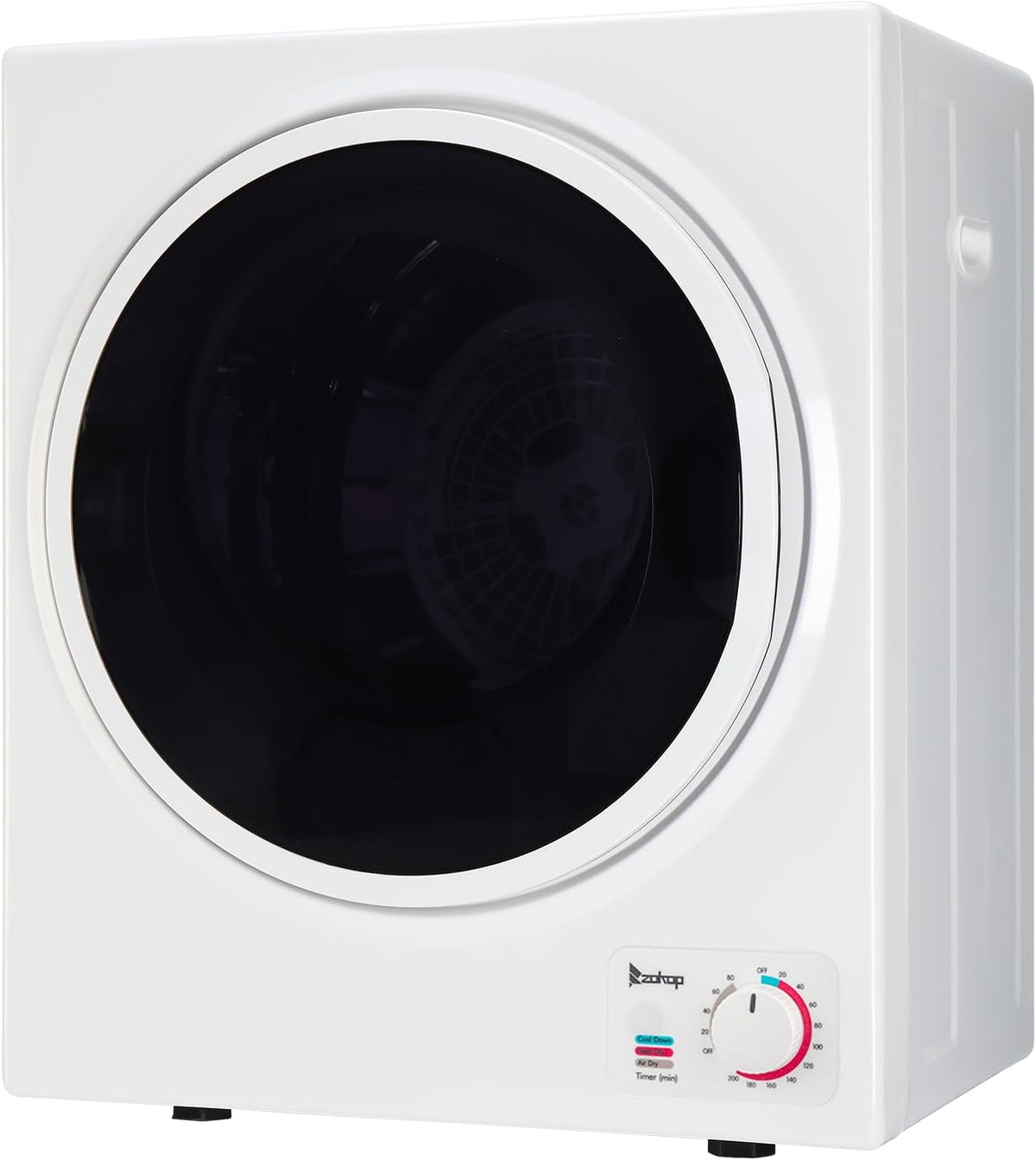 Suszarki wywiewowe LEADZM, 850 W – 5 kg, Biały, Suszarka, przenośna – z wyświetlaczem do różnych trybów suszenia, w akademiku