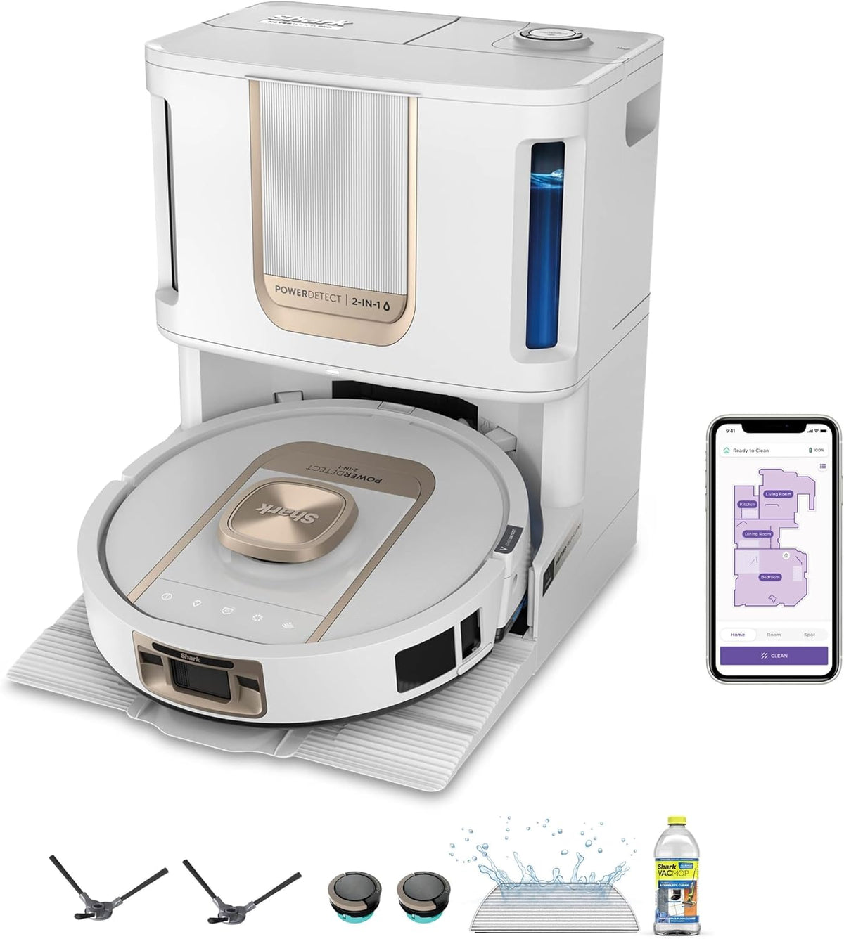 Robot sprzątający Shark, odkurzacz automatyczny, AV2900XEEUWH – 2,5 cm, 355 ml, Czarny, Odkurzacz robot AV2900XEEUWH