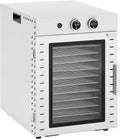Suszarka do żywności Royal Catering, 40 l, 1000 W – 3 cm, Srebrny, stal nierdzewna