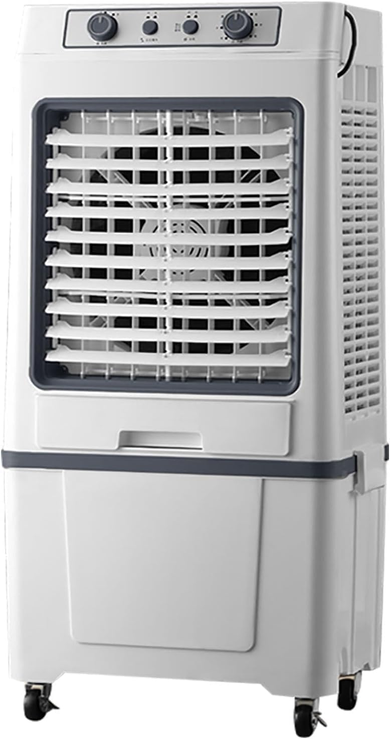 Marque: Generic, 40 l, 3 W, 110 cm – Biały, 3 w 1, Odświeżacz powietrza 3- in-1, przenośny – przemysłowy, 3 prędkości, oscylacja 120 ° 3 w 1